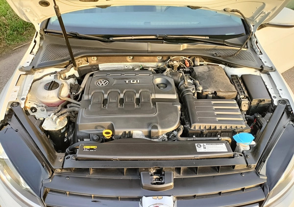 Volkswagen Golf cena 58000 przebieg: 93000, rok produkcji 2016 z Szamocin małe 46